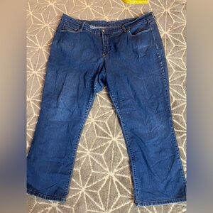 Women’s Dark Blue Denim Jeans waist 44
